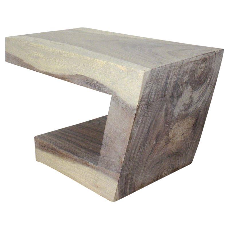 Haussmann Balance Table 18" H - Agate Grey | End Tables | Modishstore-2