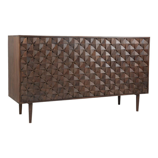 Moe's Home Collection Pablo 3 Door Sideboard | Modishstore | Sideboards-5