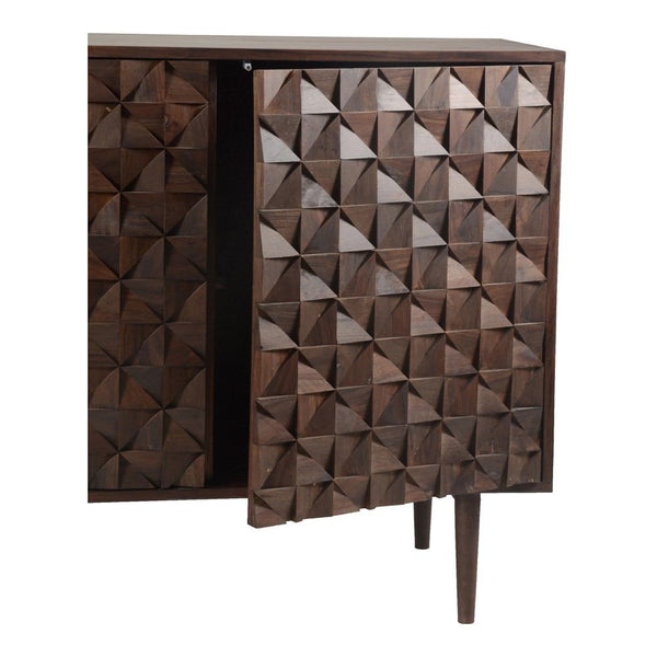 Moe's Home Collection Pablo 3 Door Sideboard | Modishstore | Sideboards-4