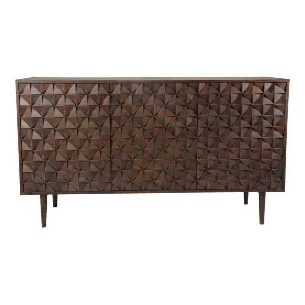 Moe's Home Collection Pablo 3 Door Sideboard | Modishstore | Sideboards-2