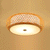 Bamboo Wicker Rattan Lantern Shade Ceiling Light by Artisan Living | Ceiling Lamps | 11034CL | Modishstore