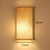 Bamboo Wicker Rattan Shade Tunnel Wall Lamp by Artisan Living | ModishStore | Wall Lamps-3