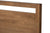 Baxton Studio Torino Mid-Century Modern Solid Walnut Wood Open Frame Style King Size Platform Bed | Beds | SW8068-Walnut-M17-King | Modishstore - 6