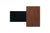 Masaya Wood & Leather Ottoman