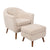 LumiSource Rockwell Chair with Ottoman-42