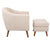LumiSource Rockwell Chair with Ottoman-24