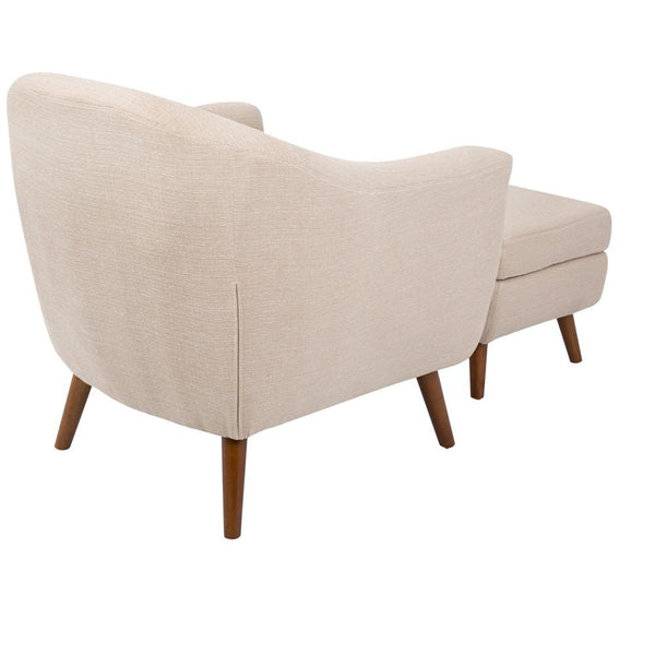LumiSource Rockwell Chair with Ottoman-23