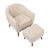 LumiSource Rockwell Chair with Ottoman-21