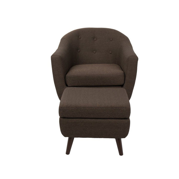 LumiSource Rockwell Chair with Ottoman-40