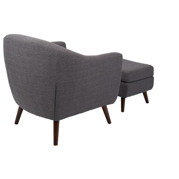 LumiSource Rockwell Chair with Ottoman-37