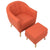 LumiSource Rockwell Chair with Ottoman-31