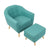 LumiSource Rockwell Chair with Ottoman-26