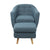 LumiSource Rockwell Chair with Ottoman-9