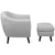 LumiSource Rockwell Chair with Ottoman-7