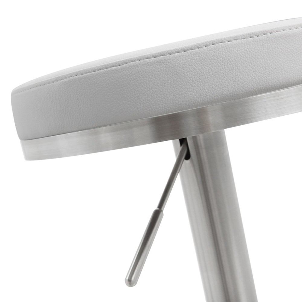 Kube Import Victor Hydraulic Stool W/ Swivel Round Base - C216