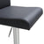 Kube Import Darwin Hydraulic Stool W/ Swivel Round Base - C237