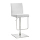 Kube Import Sydney Hydraulic Stool W/ Swivel Round Base - C341