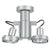 Cal Lighting CE-962/GU10-PS 120V Gu10 2 Lights 50W Max Ea Tr | Modishstore | Wall Lamps