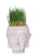 Vagabond Vintage Cement Buddha Head Planter - Set Of 2 | Modishstore | Planters, Troughs & Cachepots-2