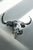 Interior Illusions Bull Head Chrome Taxidermy