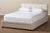 baxton studio brandy modern and contemporary beige fabric upholstered king size storage platform bed | Modish Furniture Store-9
