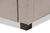 baxton studio brandy modern and contemporary beige fabric upholstered king size storage platform bed | Modish Furniture Store-8