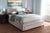 baxton studio brandy modern and contemporary beige fabric upholstered king size storage platform bed | Modish Furniture Store-6
