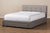 baxton studio brandy modern and contemporary grey fabric upholstered king size platform bed with storage drawer | Modish Furniture Store-10