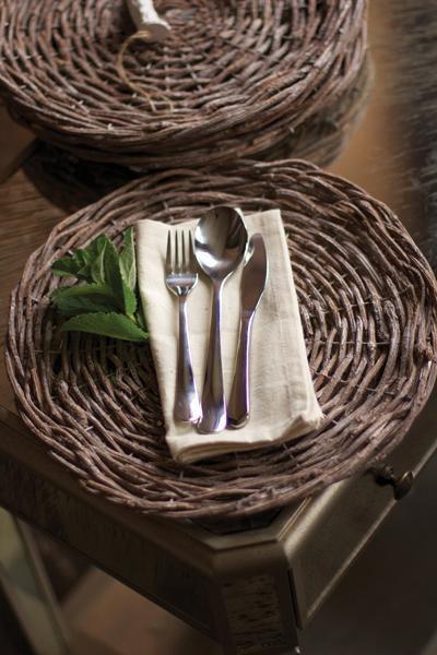 Kalalou Round Twig Charger - Set Of 4 | Modishstore | Chargers