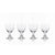 Zodax 6-Inch Tall Patia Red Wine Glass - Set of 4 | Drinkware | Modishstore-2