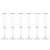 Zodax 11.25-Inch Tall Zalli Champagne Flute | Drinkware | Modishstore-4