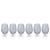 Zodax 5-Inch Tall Mavi Stemless Glass - Set of 6 | Drinkware | Modishstore