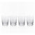 Zodax 4-Inch Tall Patia Old Fashioned Glasses - Set of 4 | Drinkware | Modishstore