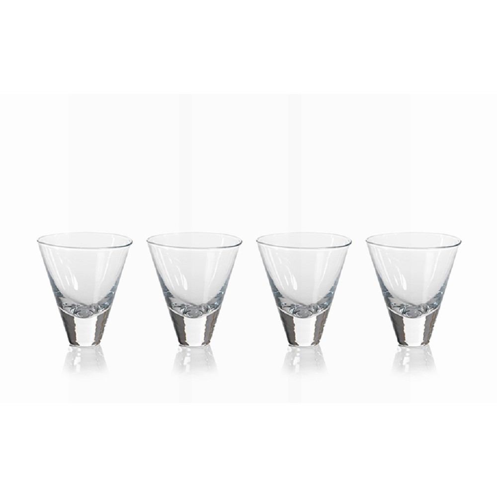 Zodax 4.75-Inch Tall Anatole Cocktail Glass - Set of 4 | Drinkware | Modishstore-2