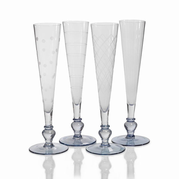 Zodax 11-Inch High Tatiana Champagne Flute | Drinkware | Modishstore-5
