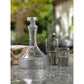 Zodax 11.5-Inch Tall Hakan Silver Base Glass Decanter | Decanters | Modishstore