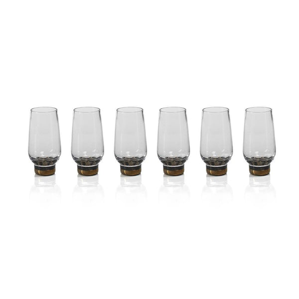 Zodax 12-Piece Galiotto Shot Glass Set | Drinkware | Modishstore-2