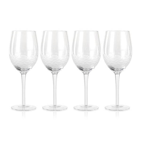 Zodax Villa Red Wine Glasses - Set of 8 | Drinkware | Modishstore-2