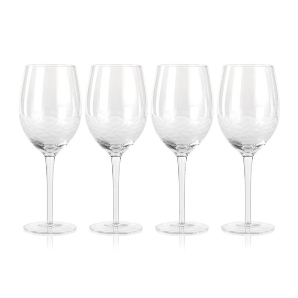 Zodax Villa Red Wine Glasses - Set of 8 | Drinkware | Modishstore-2