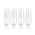 Zodax Villa Stemless Champagne Flutes - Set of 4 | Drinkware | Modishstore-2