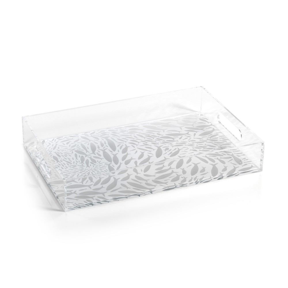 Zodax School of Fish Rectangular Tray | Trays | Modishstore-3