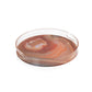 Zodax 18-Inch Diameter Orange Agate Round Tray | Trays | Modishstore-2