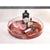 Zodax 18-Inch Diameter Orange Agate Round Tray | Trays | Modishstore