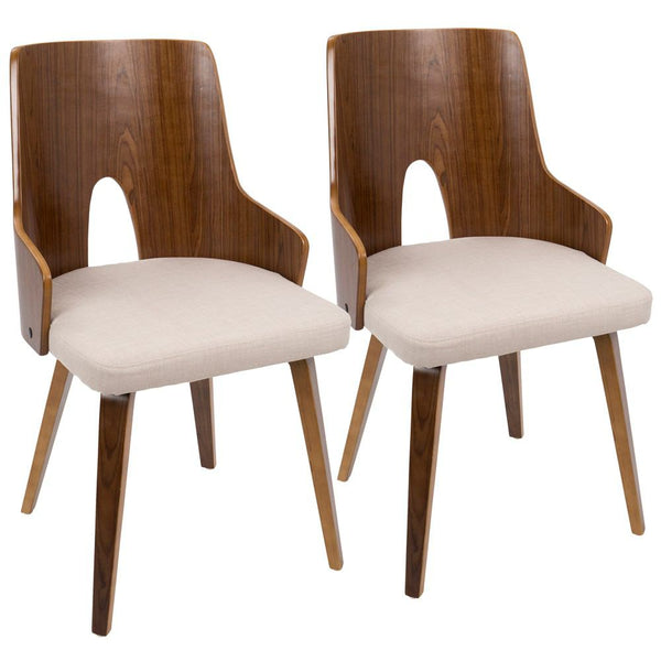 LumiSource Ariana Dining Chair - Set of 2 | Modishstore | Dining Chairs