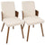 LumiSource Carmella Dining Chair - Set of 2 | Modishstore | Dining Chairs