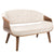 LumiSource Curvo Settee | Modishstore | Loveseats