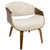 LumiSource Curvo Tufted Chair | Modishstore | Accent Chairs