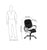 Flash Furniture Mid-Back Black And White Leather Executive Swivel Office Chair | Office Chairs | Modishstore-5