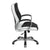 Flash Furniture Mid-Back Black And White Leather Executive Swivel Office Chair | Office Chairs | Modishstore-4