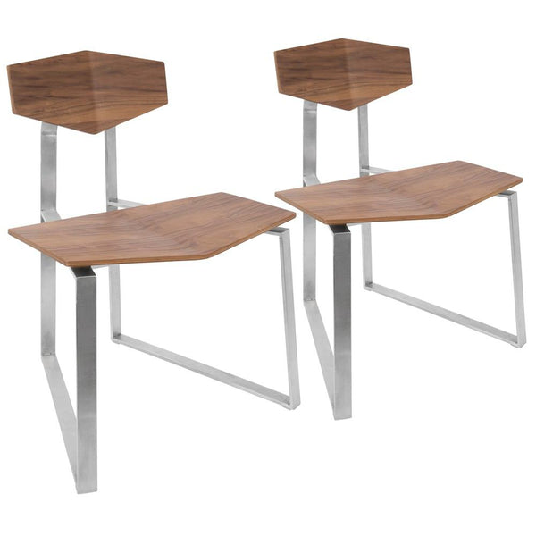 LumiSource Flight Chair - Set of 2 | Modishstore | Dining Chairs